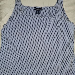 Karen Scott polka dotted tank